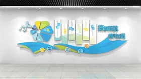 企业文化墙公司员工风采背景画册