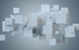 白色几何花纹
