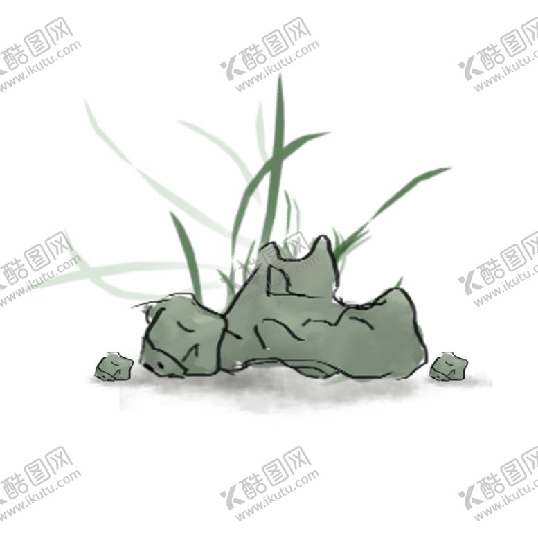 编号：87636209160921586846【酷图网】源文件下载-石头卡通元素