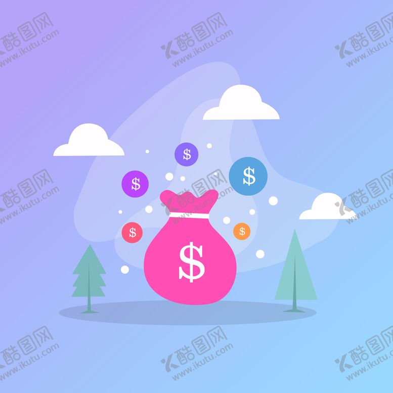 编号：46109710030119105978【酷图网】源文件下载-互联网扁平插画