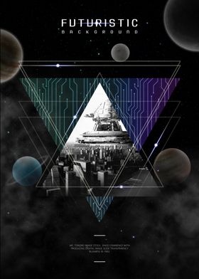 宇宙星空科幻海报