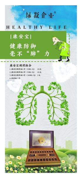 肺部海报