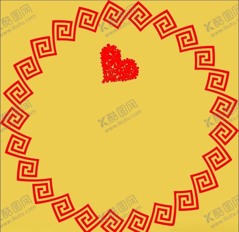 编号：44205610161807215026【酷图网】源文件下载-圆形花边