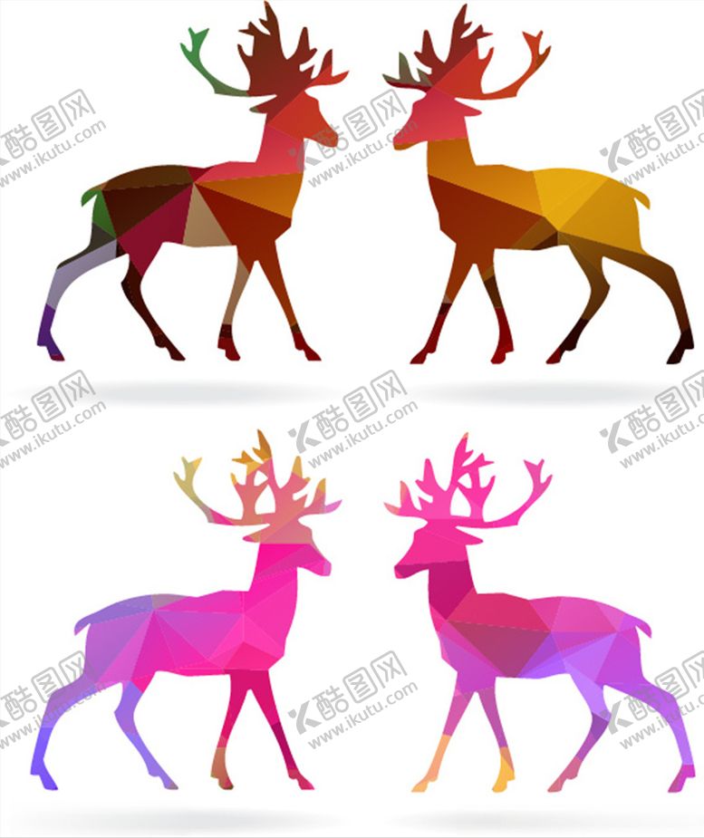 编号：94916705091016095146【酷图网】源文件下载-卡通麋鹿