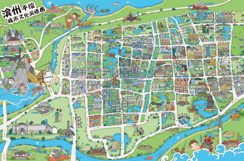 编号：97555511261138195808【酷图网】源文件下载-手绘地图