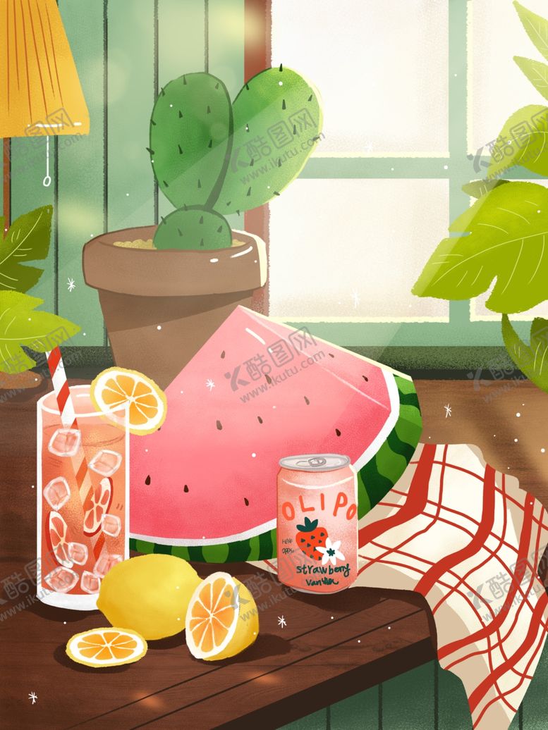 编号：37644407132047238113【酷图网】源文件下载-创意卡通插画图案