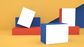 3d盒子样机