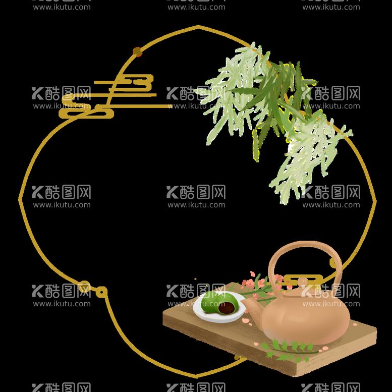 编号：51484211201754544711【酷图网】源文件下载-国潮边框 