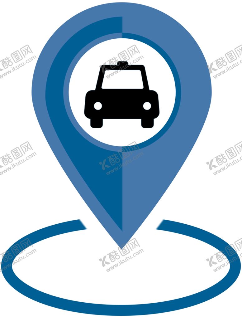 编号：34189805180205186185【酷图网】源文件下载-蓝色定位图标