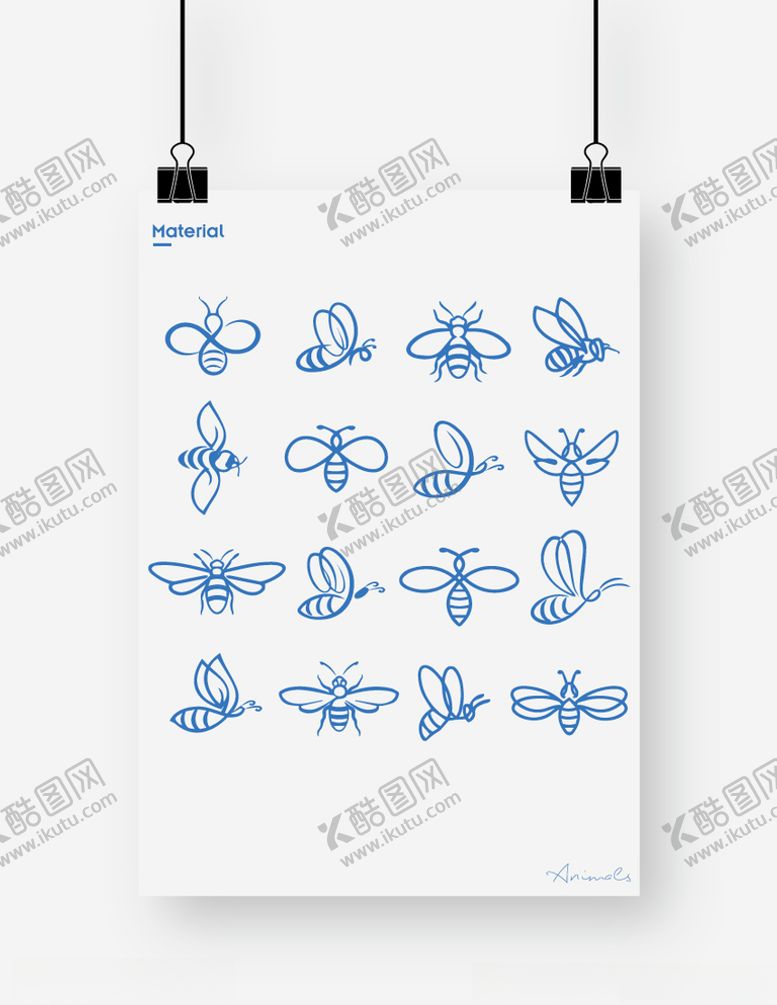 编号：65033509271637581634【酷图网】源文件下载-蜜蜂