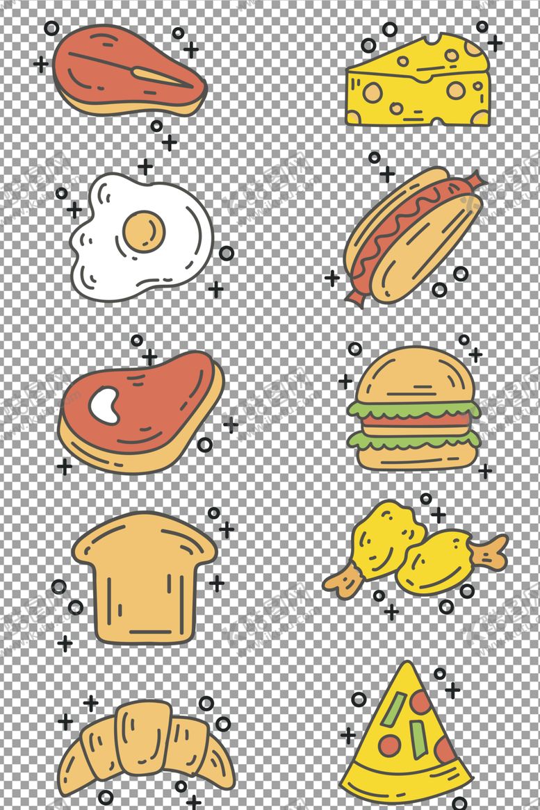 编号：17255109270406113854【酷图网】源文件下载-美食图标