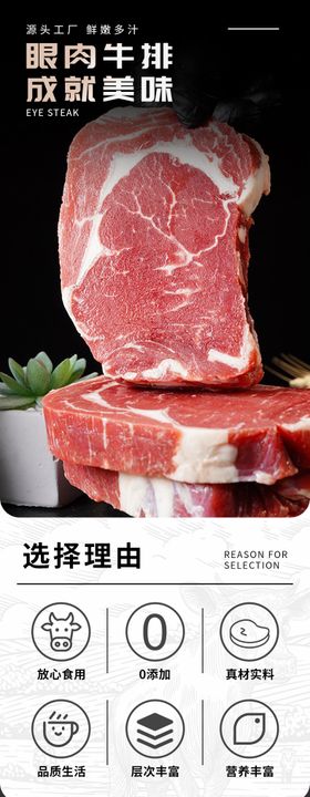 眼肉牛排详情页