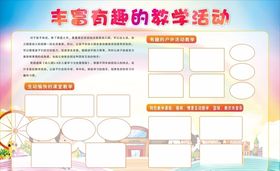 幼儿园篮球活动展板