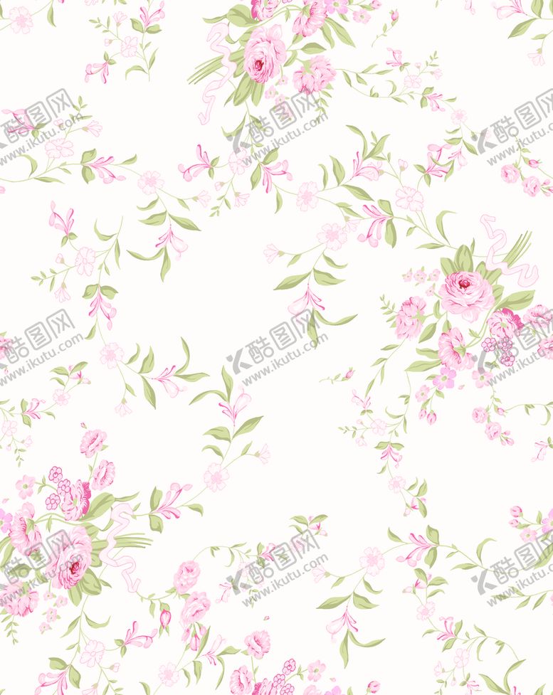编号：84016909131600172591【酷图网】源文件下载-碎花布匹印花线条花