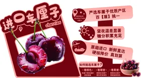 进口车厘子促销