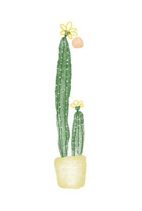 水彩植物