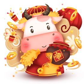 卡通牛形象
