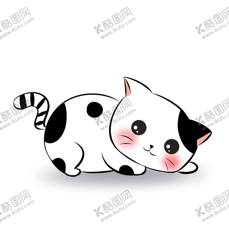 编号：99875806171817551141【酷图网】源文件下载-可爱简约猫咪