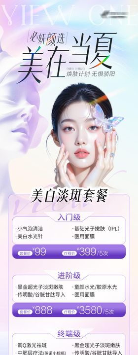 医美政策卡项活动盛典长图