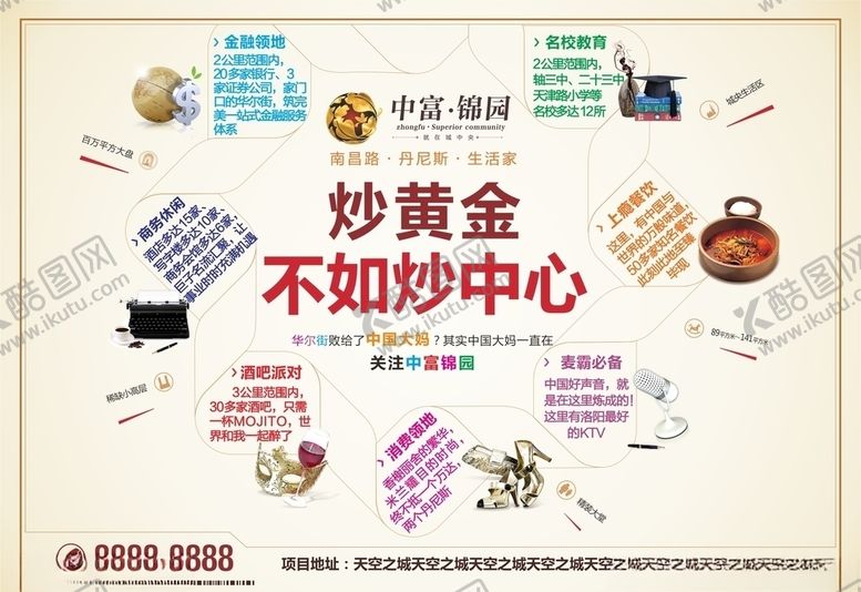 编号：25317107040420369423【酷图网】源文件下载-地产单页广告