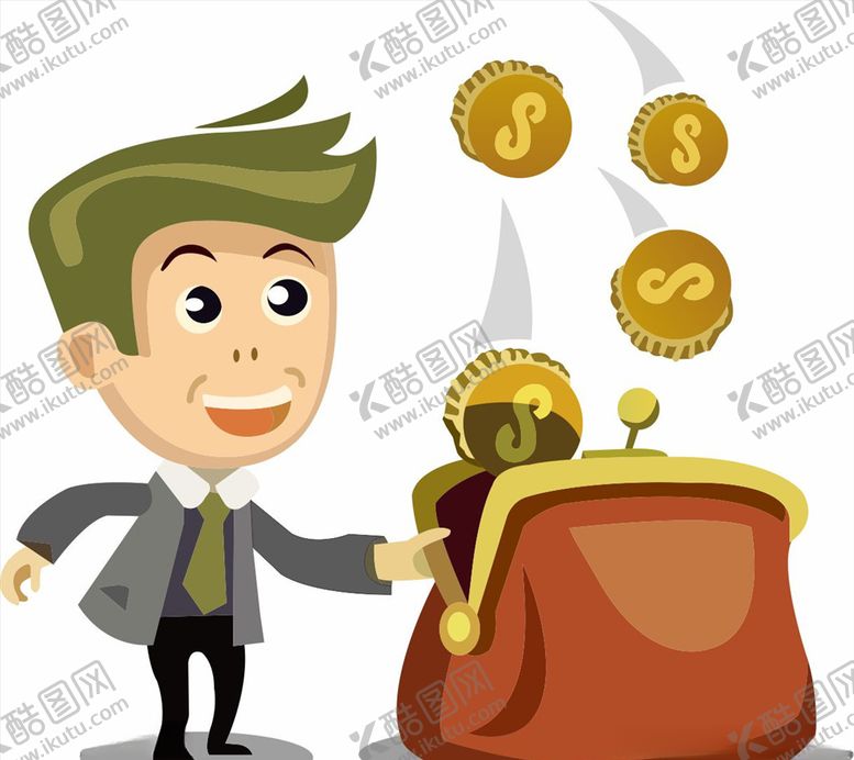 编号：62288410060215099076【酷图网】源文件下载-金融卡通人物