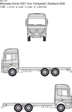 梅赛德斯工程车