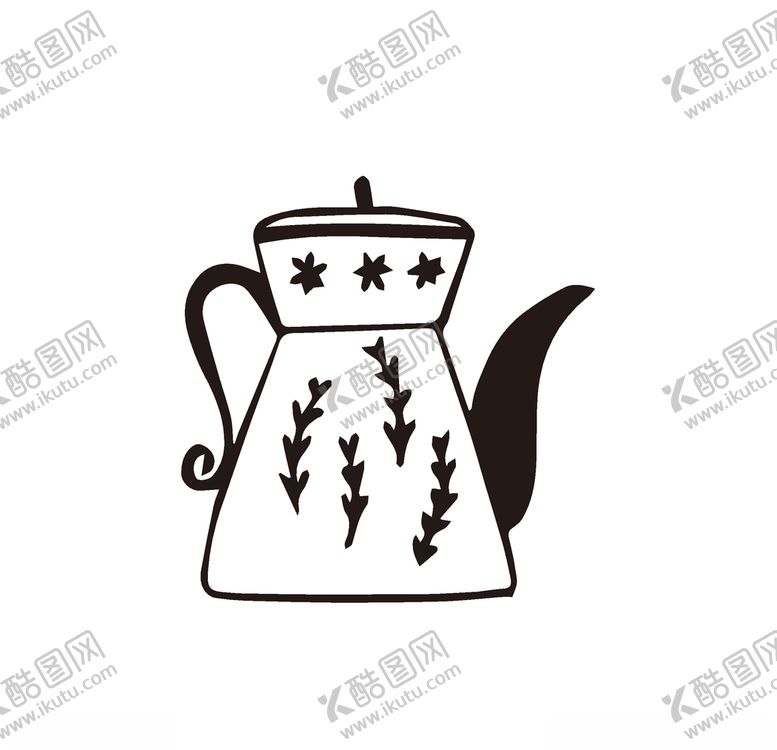 编号：48983505020056598698【酷图网】源文件下载-矢量茶水壶
