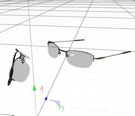 C4D模型眼镜