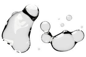 水滴水珠泡泡透明肥皂泡泡