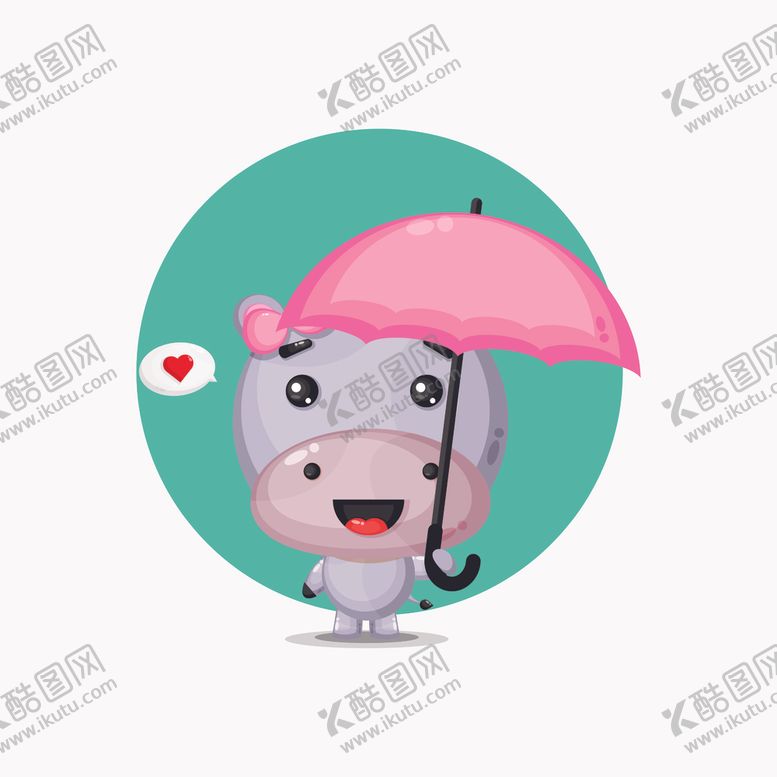 编号：18240012211438487421【酷图网】源文件下载-可爱卡通动物