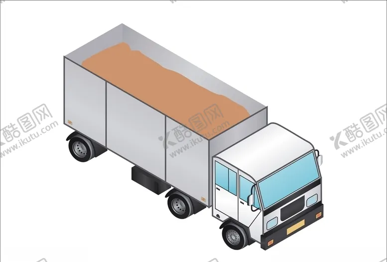 编号：87494909110851121198【酷图网】源文件下载-货柜车