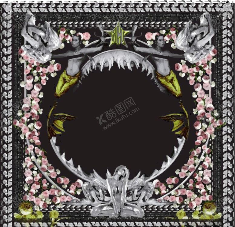 编号：14089510140815192176【酷图网】源文件下载-丝巾图案