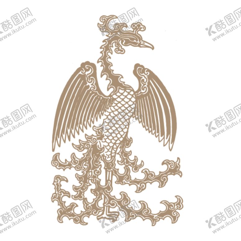 编号：72444107130945403331【酷图网】源文件下载-中国古典神兽图案