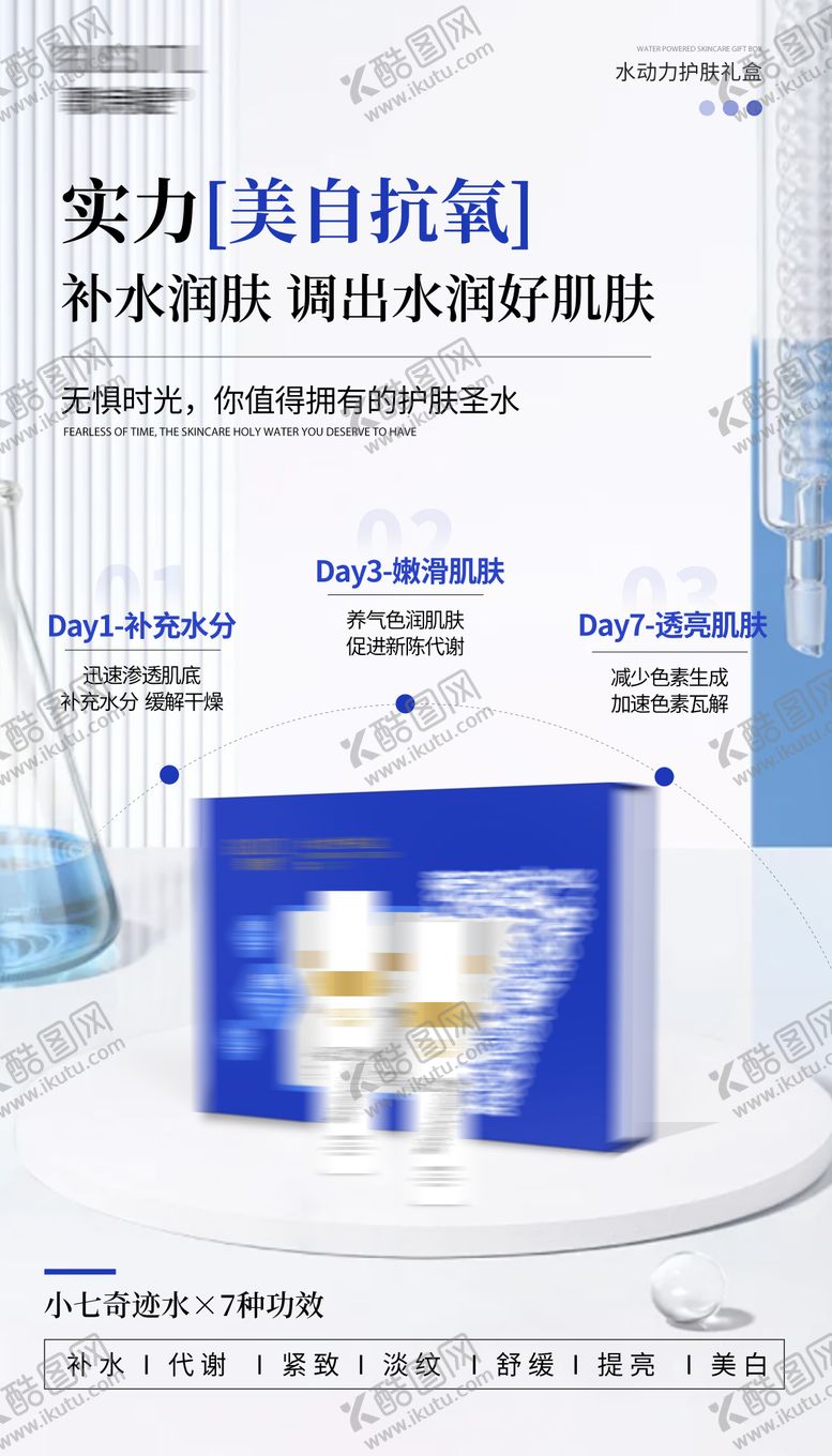 编号：71212906150006495364【酷图网】源文件下载-医美护肤套盒海报