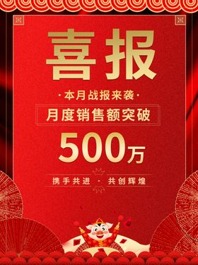 销售喜报
