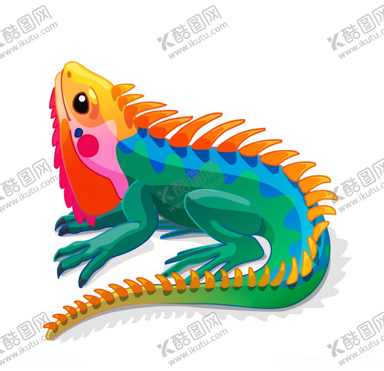 编号：36790610231425489843【酷图网】源文件下载-变色龙