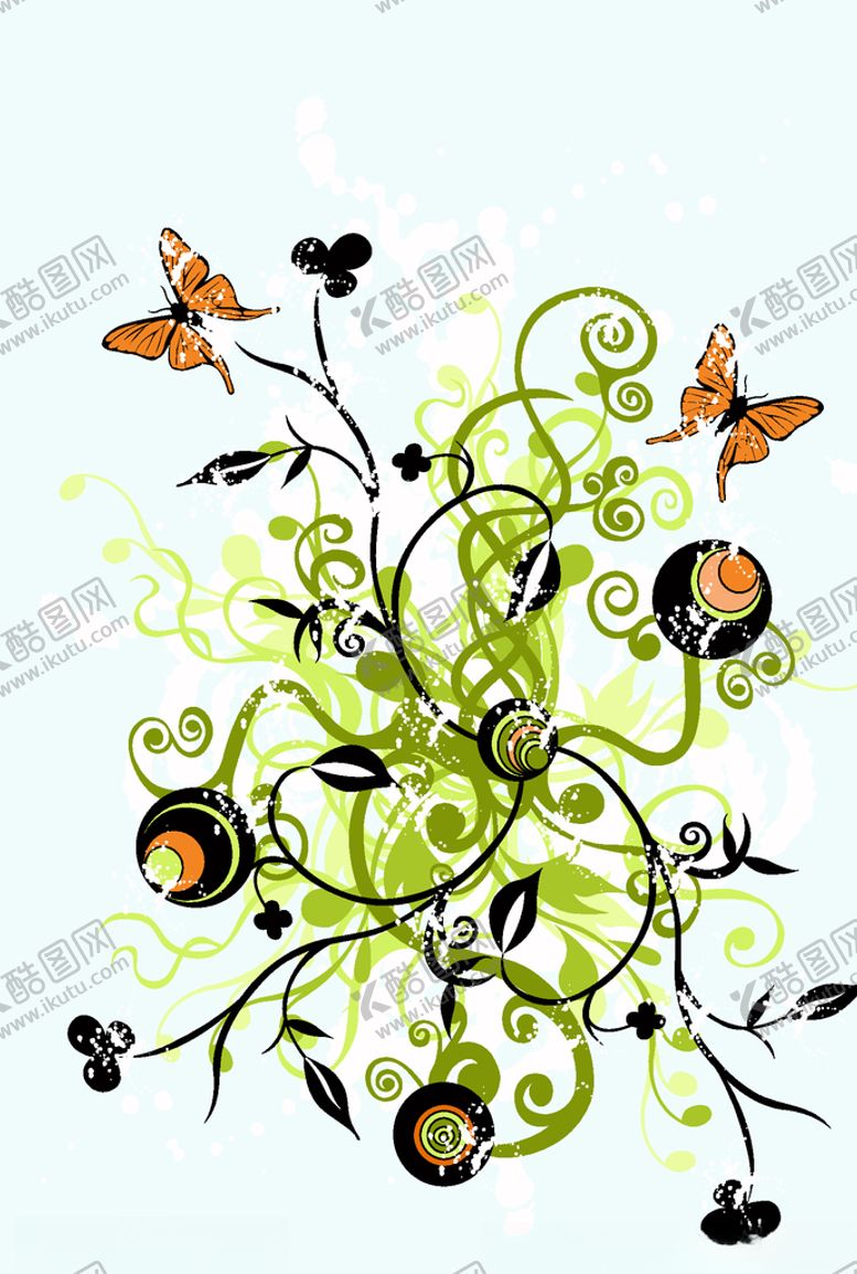 编号：54266310041604424648【酷图网】源文件下载-植物花纹底纹