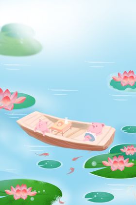 小船小猪
