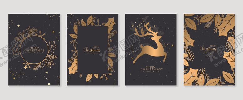 编号：74767104011034401180【酷图网】源文件下载-黑金抽象艺术背景