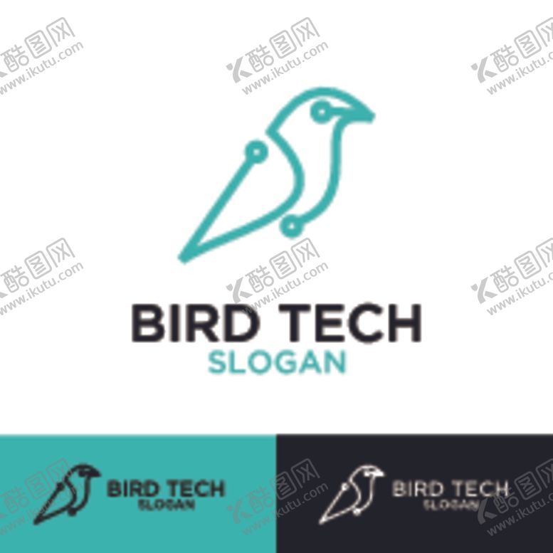 编号：21030807140216152873【酷图网】源文件下载-禽类LOGO标志