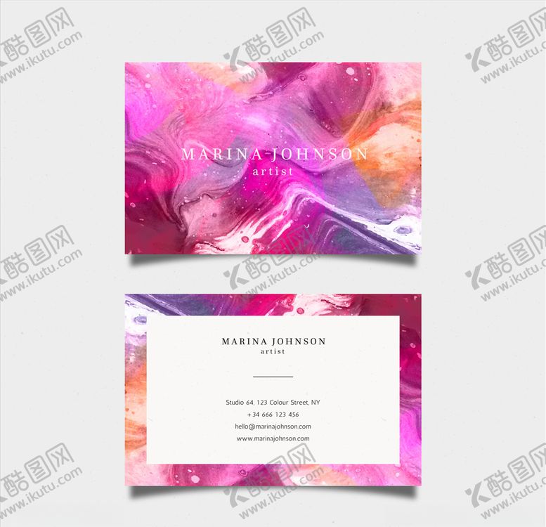 编号：22198409211819425483【酷图网】源文件下载-名片设计