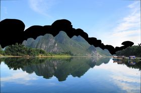 桂林山水抠图