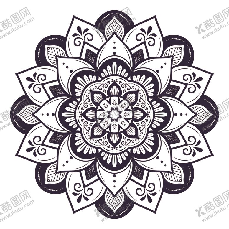 编号：70169609230933094288【酷图网】源文件下载-曼陀罗图案