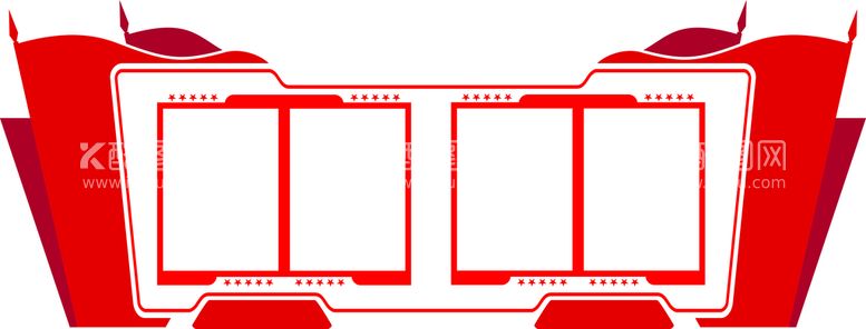 编号：89502011111823501092【酷图网】源文件下载-党建墙