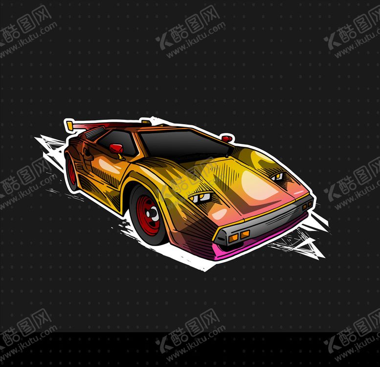 编号：18890509180336135164【酷图网】源文件下载-跑车