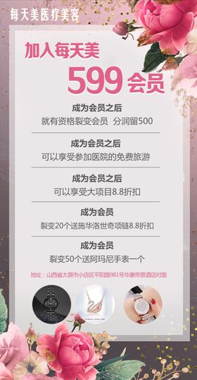 每天美医疗美容海报