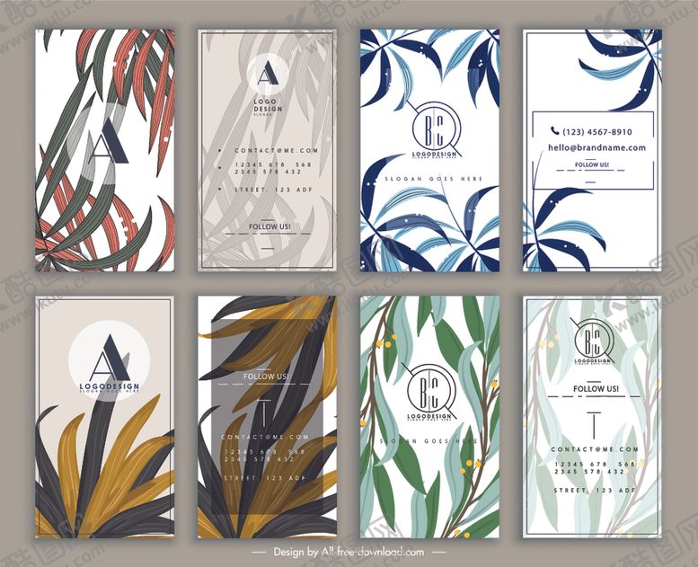 编号：87637009101232177032【酷图网】源文件下载-名片设计