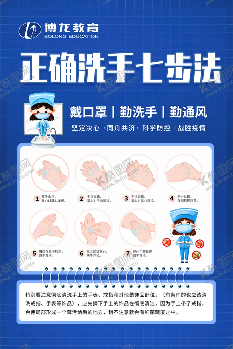 编号：61432709180916177581【酷图网】源文件下载-洗手七步法