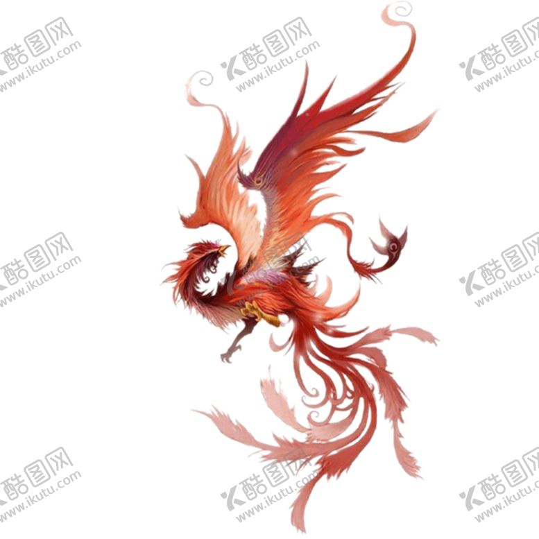 编号：10138309210027525036【酷图网】源文件下载-国潮凤凰插画
