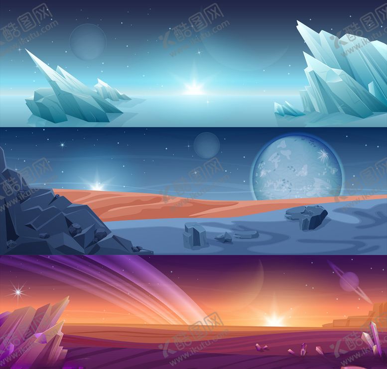 编号：49132710080822195538【酷图网】源文件下载-太空背景